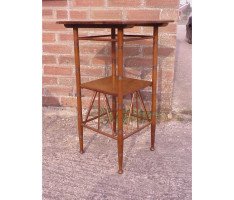 Bruce and Smith. A walnut square occasional table after E. W. Godwin - Thumbnail 2