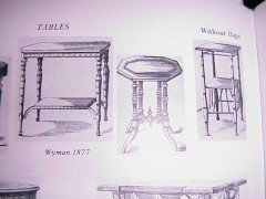 Bruce and Smith. A walnut square occasional table after E. W. Godwin - Thumbnail 5