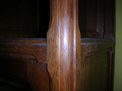 Mathieu Gallerey. An Arts & Crafts Oak sideboard - Thumbnail 7