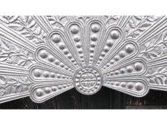 Thomas Jeckyll for Barnard Bishop and Barnard. Rare cast iron fire insert designed by Thomas Jeckyll. - Thumbnail 7