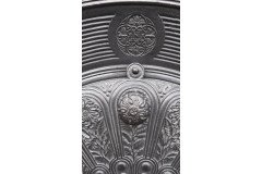 Thomas Jeckyll for Barnard Bishop and Barnard. Rare cast iron fire insert designed by Thomas Jeckyll. - Thumbnail 8