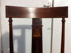 A pair of Arts & Crafts Armchairs with stylised floral details - Thumbnail 8