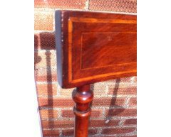 A pair of Arts & Crafts Armchairs with stylised floral details - Thumbnail 9