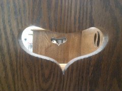 Arts & Crafts Oak settle - Thumbnail 5