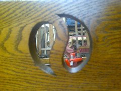 Arts & Crafts Oak settle - Thumbnail 6