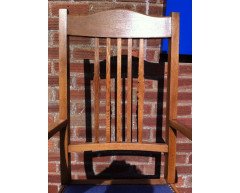 Shapland & Petter. A Well-Crafted set of six Arts & Crafts Oak dining chairs - Thumbnail 6