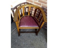 M. H. Baillie Scott, Style of. An Arts & Crafts Armchair - Thumbnail 3