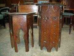 Liberty & Co., a Well-Crafted Arts & Crafts Octagonal Oak side table - Thumbnail 5
