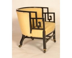 E W Godwin for William Watt. An Anglo-Japanese tub chair - Thumbnail 1