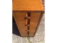 A Well Designed 1930's Oak Desk - Thumbnail 6