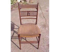 Collinson & Lock. Two Anglo-japanese sidechair's. - Thumbnail 9