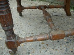 A Set of Four Gothic Revival Dining Chairs - Thumbnail 8