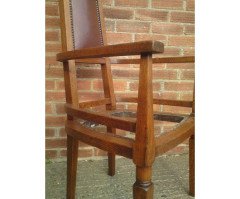 J. S. Henry Attributed, a good Glasgow style Oak Armchair - Thumbnail 5
