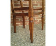 J. S. Henry Attributed, a good Glasgow style Oak Armchair - Thumbnail 6