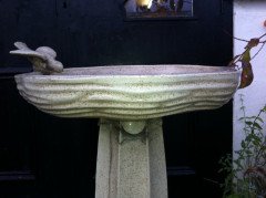 Liberty & Co. A rare Arts & Crafts stoneware bird bath - Thumbnail 7