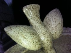 Liberty & Co. A rare Arts & Crafts stoneware bird bath - Thumbnail 12