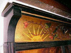 An Aesthetic Movement Ebonised and burr walnut mirror - Thumbnail 3