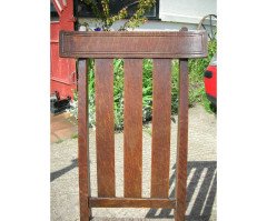 An Arts & Crafts Oak rocking chair - Thumbnail 3