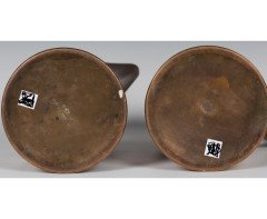 William a Pick for Dryad. A pair of Well-Crafted copper water flagons - Thumbnail 2