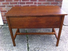 Wylie & Lochhead, attributed. A Good Quality Arts & Crafts Oak Four-drawer Kneehole Desk - Thumbnail 7