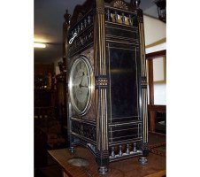 Dr. Christopher Dresser Attributed, an outstanding mantle clock - Thumbnail 2