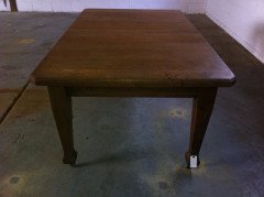 A good Arts & Crafts 1/4 sawn Oak extending dining table - Thumbnail 2