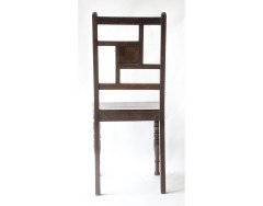 Bruce Talbert. Anglo-Japanese walnut hall chair - Thumbnail 3