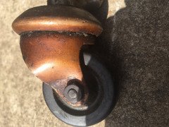 Rare well designed very Well-Crafted Arts Crafts metamorphic knee hole quarter sawn Oak architects or artist desk - Thumbnail 21