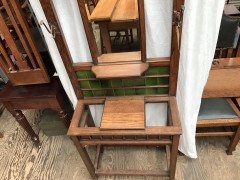 An Arts & Crafts Oak Hallstand - Thumbnail 5