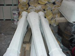 A Reconstituted Marble Pergola Garden Structure. - Thumbnail 4