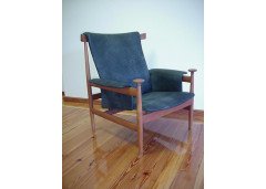Finn Juhl for France and Sons. Rare Juhl Bwana Chair - Thumbnail 14