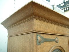 Shapland & Petter. Oak bedroom pair with matching double bed - Thumbnail 7