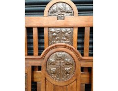 Shapland & Petter. Oak bedroom pair with matching double bed - Thumbnail 23