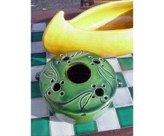 C. H. Branham for Liberty & Co., art Nouveau Yellow Canoe-Form Planter - Thumbnail 3