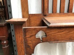 Waring & Gillows. A Simple Arts & Crafts Oak Hallstand - Thumbnail 3