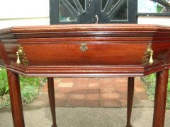 Henry Vandevelde, Style of. A well designed octagonal continental Library table - Thumbnail 5