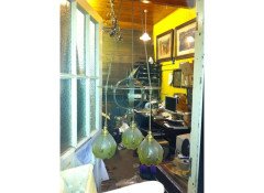 An Arts & Crafts Orb Ceiling Light with a Sphere Shaped Central Body - Thumbnail 11