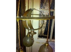 An Arts & Crafts Orb Ceiling Light with a Sphere Shaped Central Body - Thumbnail 5