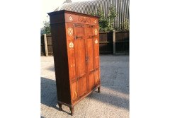Bath Cabinet Makers. Arts & Crafts Oak hall cupboard in the Glasgow Style - Thumbnail 3