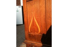 Bath Cabinet Makers. Arts & Crafts Oak hall cupboard in the Glasgow Style - Thumbnail 14