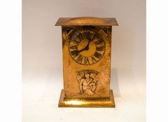 Collins and Co. An Arts & Crafts copper clock - Thumbnail 1