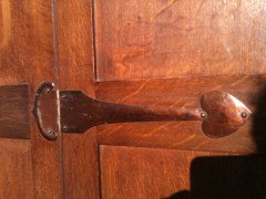 Bath Cabinet Makers. Arts & Crafts Oak hall cupboard in the Glasgow Style - Thumbnail 19