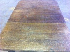 An Arts & Crafts 1/4 Sawn Oak Six Seater Extending Dining Table - Thumbnail 4