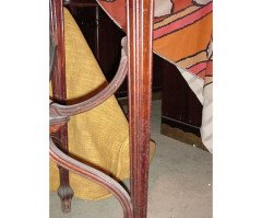 Louis Majorelle. Art Nouveau 'D' end sidetable - Thumbnail 9