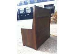 Liberty & Co. Arts & Crafts Oak settle - Thumbnail 6