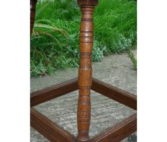 John Henry Chamberlain Attributed, for Pluknett and Steevens. A Gothic Revival side table - Thumbnail 8
