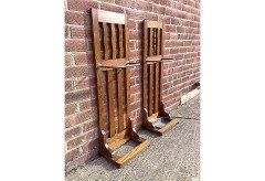 Wylie & Lochhead. Two similar Glasgow school stickstands - Thumbnail 3
