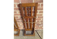 Wylie & Lochhead. Two similar Glasgow school stickstands - Thumbnail 5