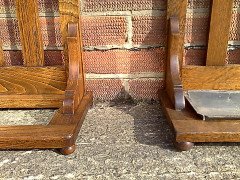 Wylie & Lochhead. Two similar Glasgow school stickstands - Thumbnail 8