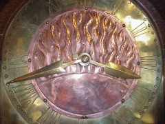 M. H. Baillie Scott. A stunning Arts & Crafts Grandfather Clock - Thumbnail 10